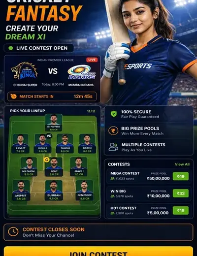 Kuber777 (kuber 777) fantasy cricket & matchday visual 3