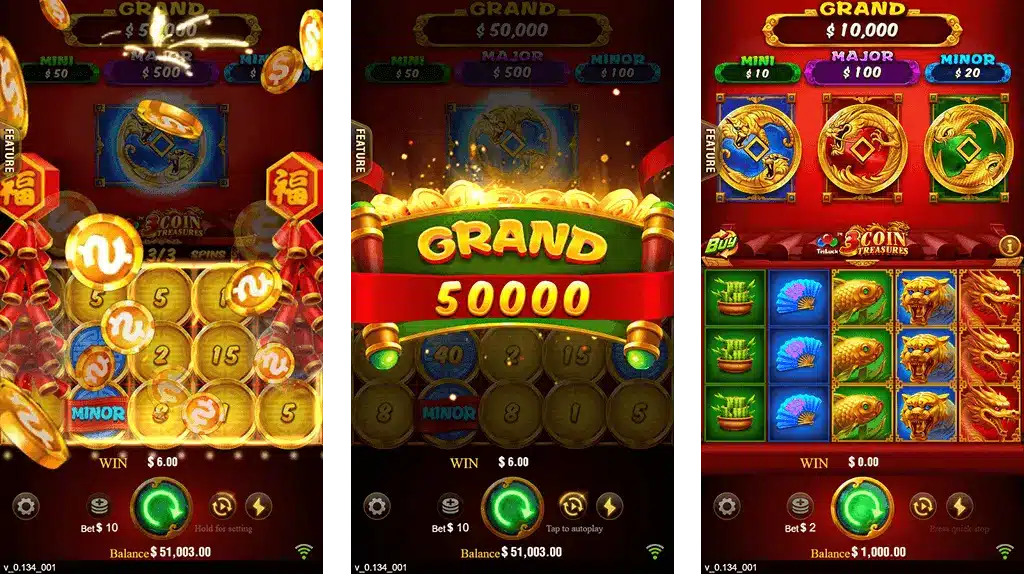 3 Coins Kuber777 Bonus